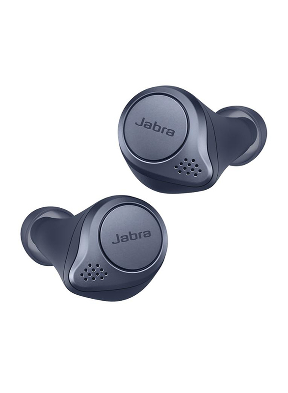 

Jabra Elite Active 75t Earbuds, Active Noise Cancelling True Wireless Sports Earphones with Long Battery Life for Calls and Music, Navy