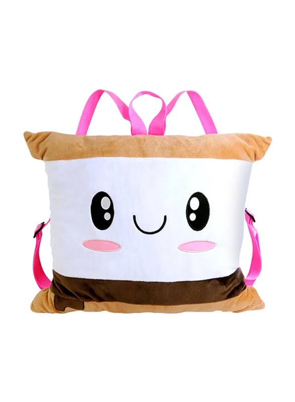 

Scentco S'Mores Plush Backpack for Kids, Multicolour