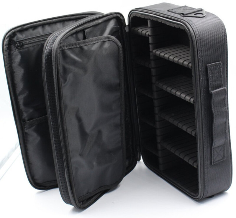 Beauty Cottage Medium Size Organizer Bag for Makeup and Makeup Tools, Black