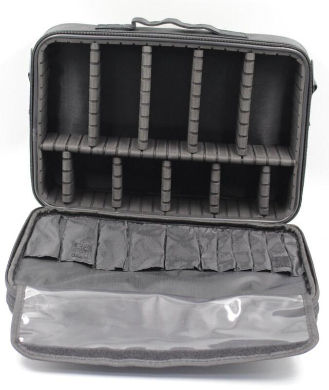 Beauty Cottage Medium Size Organizer Bag for Makeup and Makeup Tools, Black