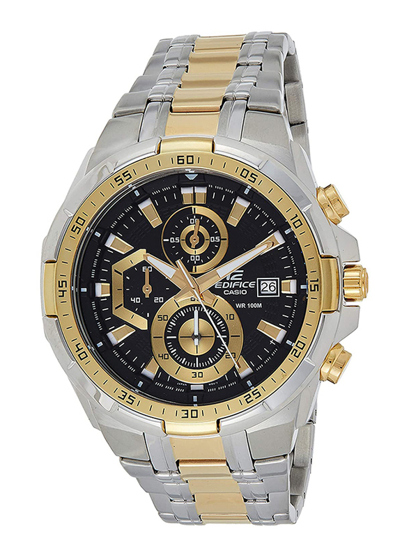 casio edifice gold and black