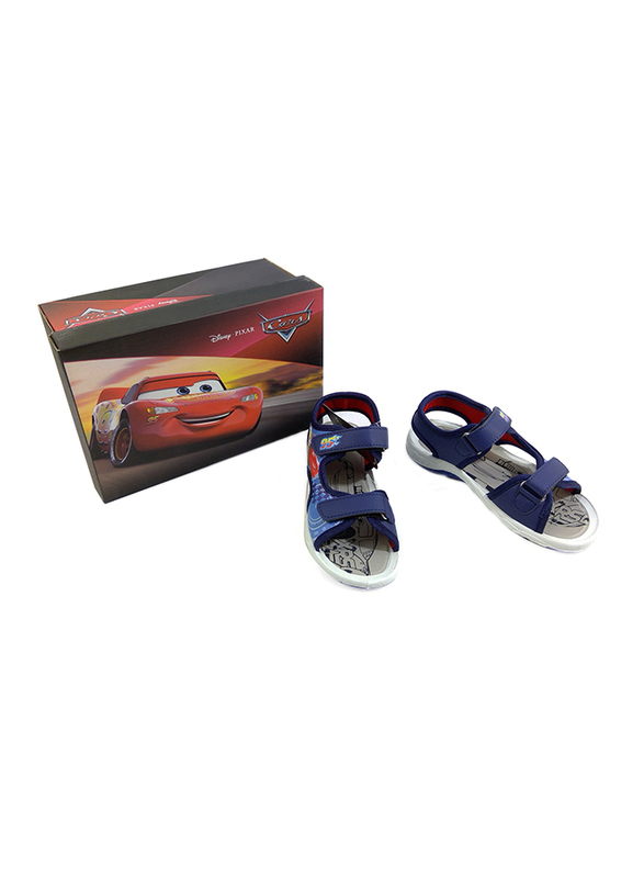 Disney Cars Lightning McQueen Sandals for Boys, 28 EU, Dark Blue