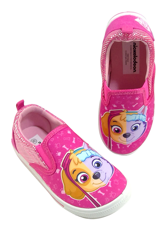 

Nickelodeon Paw Patrol Pull-On Sneakers for Girls, 24 EU, Pink