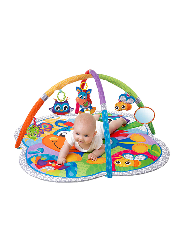 Playgro Clip Clop Musical Activity Gym, Blue/Green/Yellow/Red/Purple