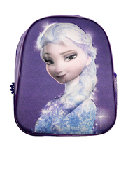 Disney Frozen Elsa Printed 12-Inch Backpack for Girls, Multicolour