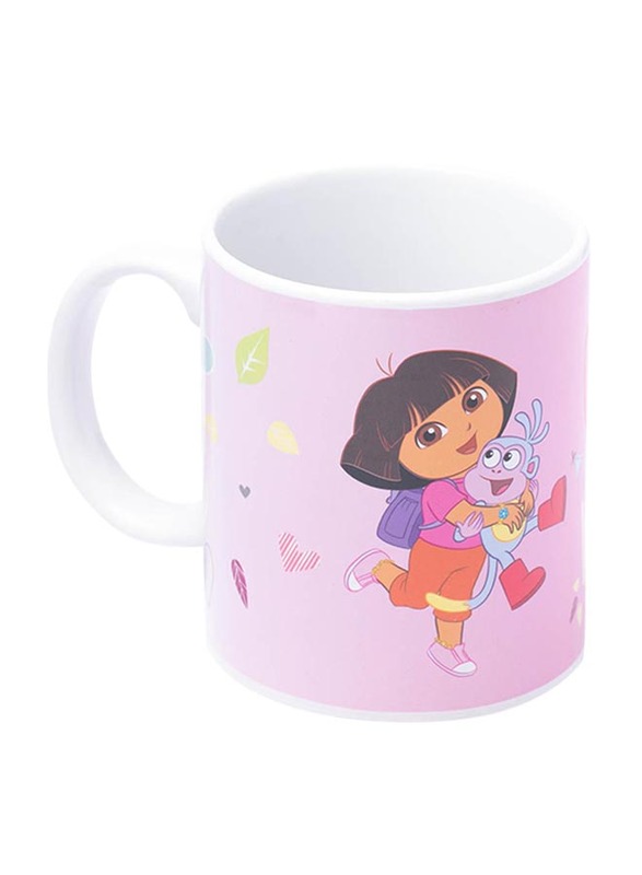 Nickelodeon Dora The Explorer Can Shape Ceramic Mug for Girls, Multicolor