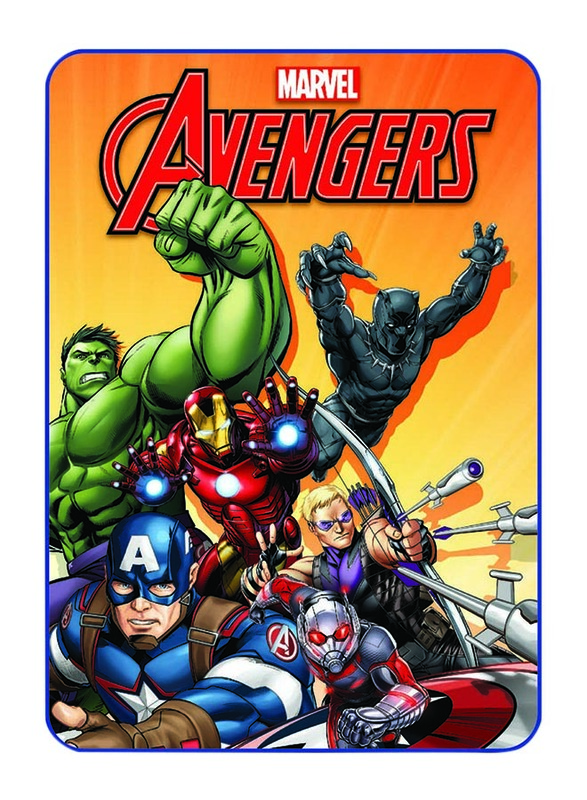 

Marvel Avengers Kids Light Weight Flannel Blanket, 160 x 220cm, Multicolor