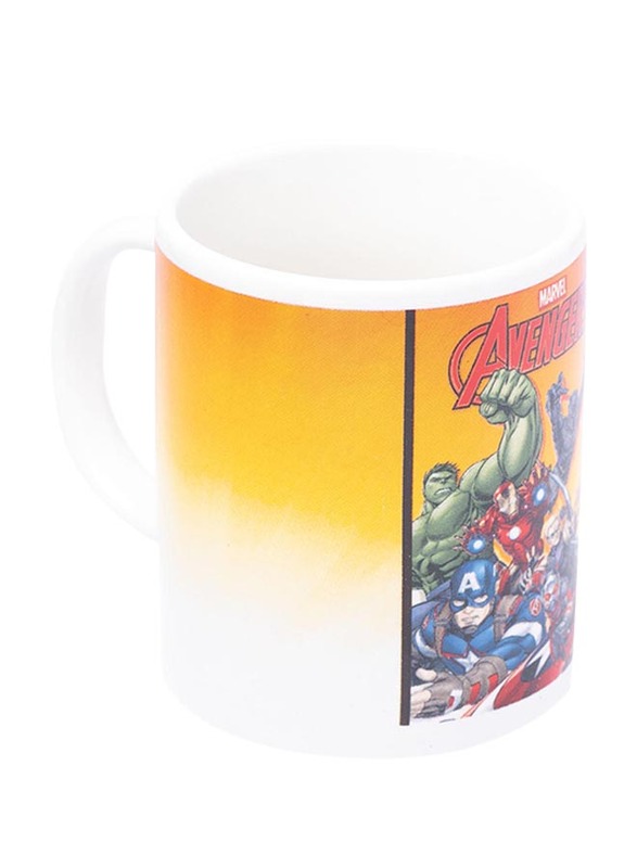 Marvel The Avengers Can Shape Ceramic Mug for Boys, 300ml, Multicolor