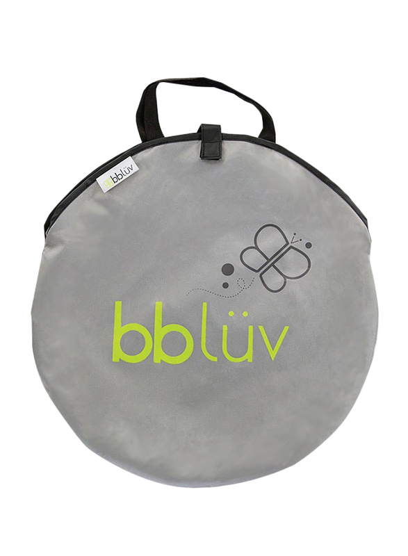BBLuv Nindo Mini 2 in 1 Travel Bed & Play Tent, Green/Black