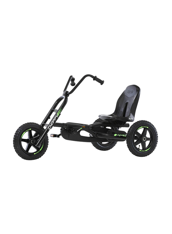 Berg Choppy Neo Pedal Go Kart, Ages 3+, Black