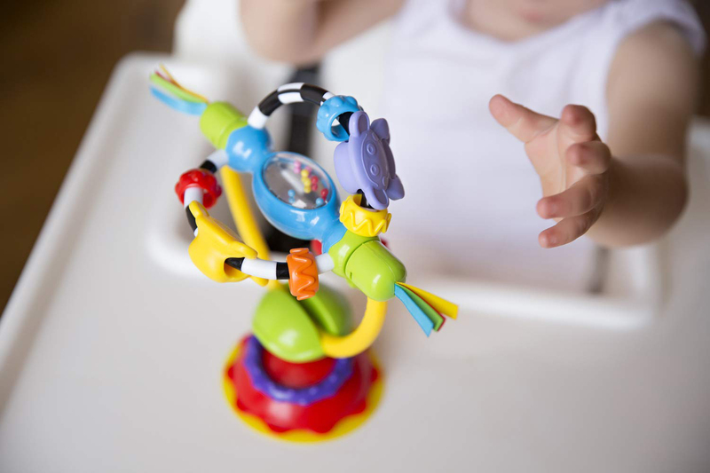 Playgro High Chair Spinning Toy, Multicolour