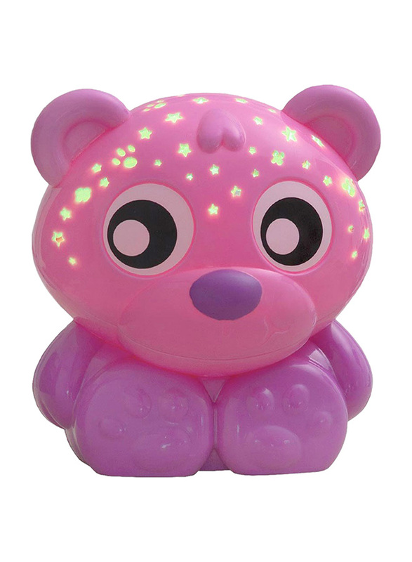 

Playgro Goodnight Bear Night Light and Projector, Pink