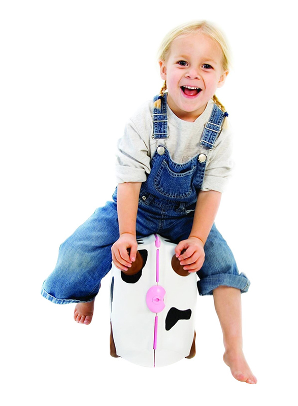 Trunki Frieda the Cow Suitcase, White