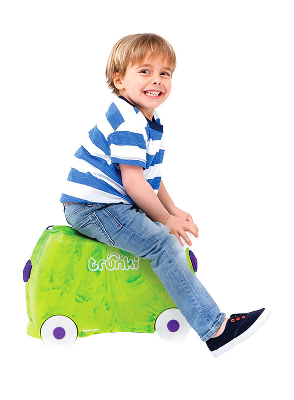 Trunki Rex Dinosaur Suitcase, Green