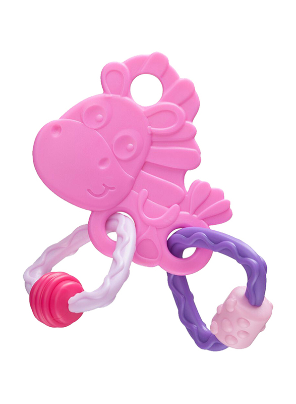 

Playgro Clopette Activity Teether, Pink