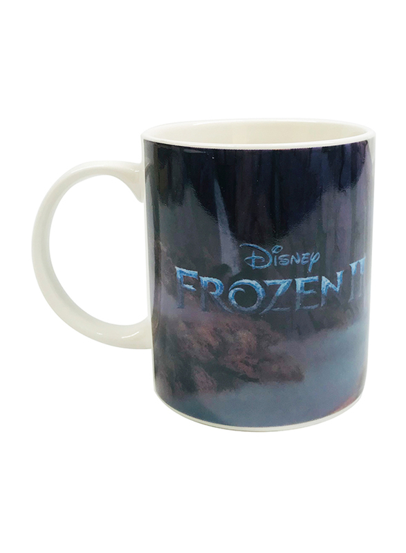 Disney Frozen II Movie Can Shape Ceramic Mug for Girls, 300ml, Multicolor