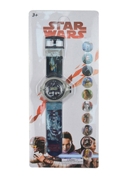 Lucas Star Wars Projector Watch for Boys, 3+ Years, One Size, Blue