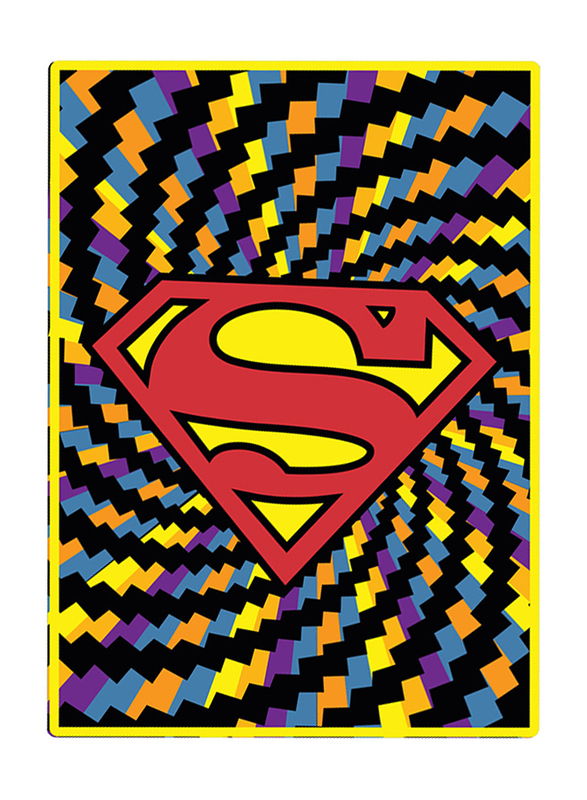 

Warner Bros Superman DC Comics Light Weight Kids Flannel Blankets, 160 x 220cm, Multicolour
