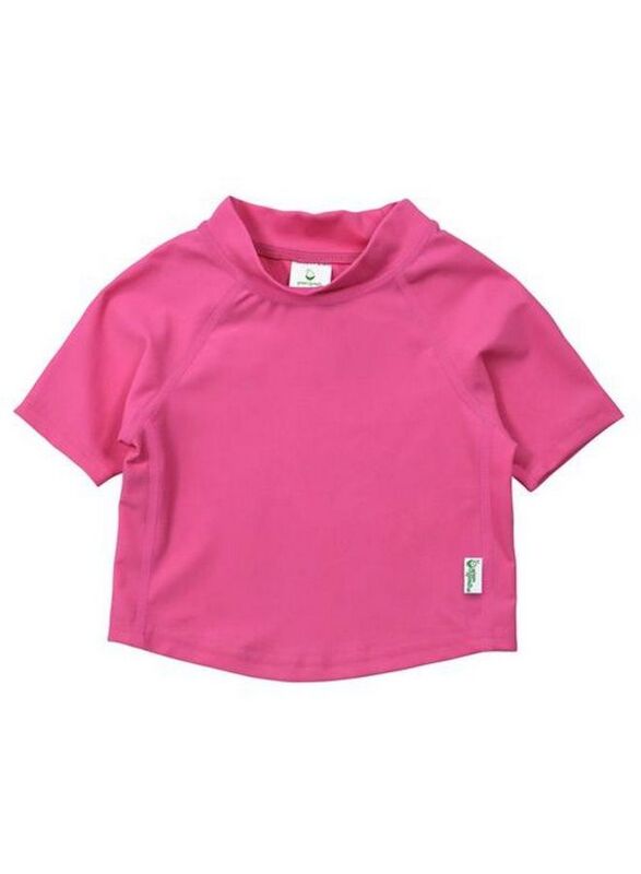 

Green Sprouts Short Sleeve Rashguard Shirt, 4 Years, Hot Pink