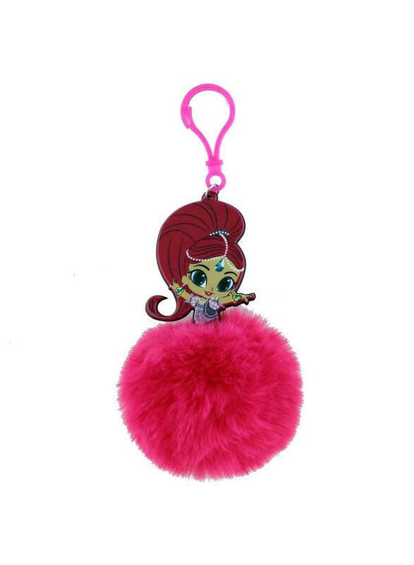 

Nickelodeon Shimmer & Shine PomPom Keyring, Pink