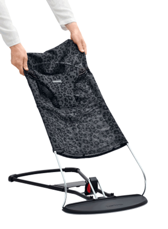 

BabyBjorn Fabric Seat for Bouncer Bliss, Anthracite/Leopard