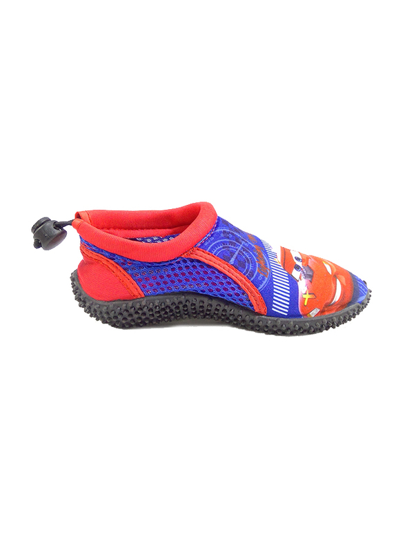 Disney Cars Lightning McQueen Slip-On Sneakers for Boys, 35 EU, Cobalt Blue