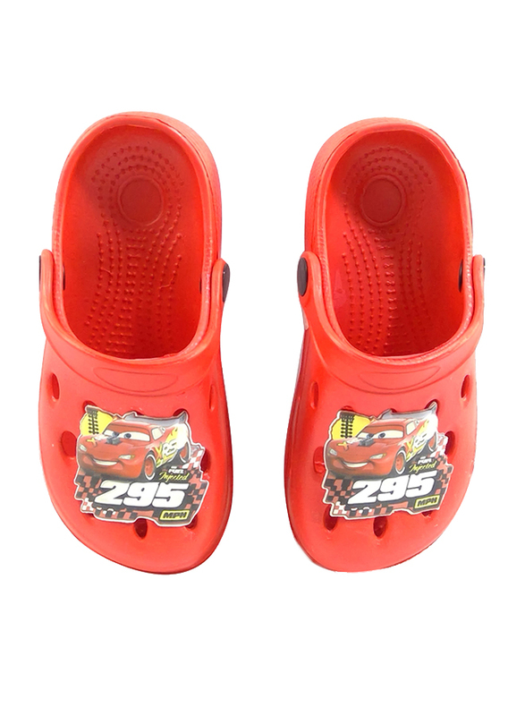 Crocs Disney Cars Lightning McQueen Themed Clogs for Boys, 30/31 EU, Red