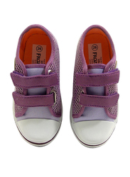 Disney Frozen II Velcro Sneakers for Girls, 25 EU, Lilac