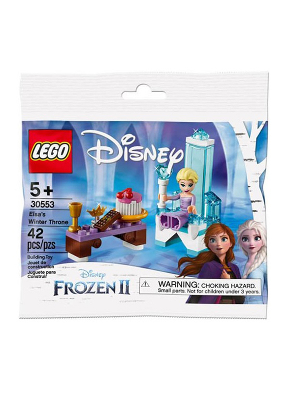

Lego Disney Elsa's Winter Throne, Novelty Toys, 42 Pieces, Ages 5+