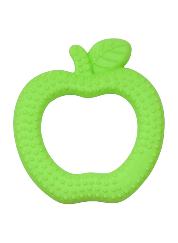 

Green Sprouts Silicone Fruit Teether Apple, Green