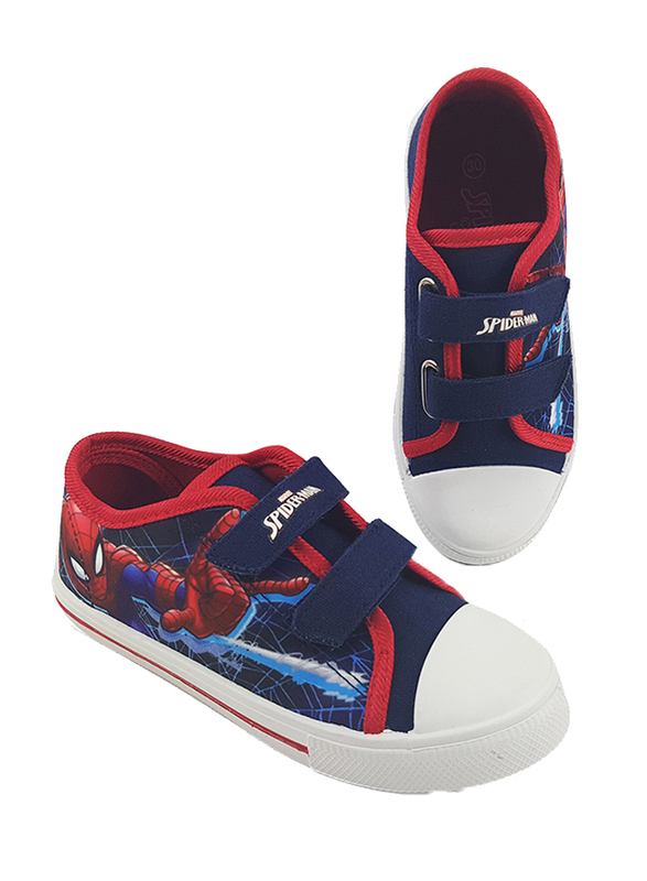 

Marvel Spiderman Sneakers for Boys, 28 EU, Navy