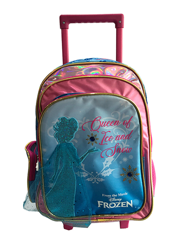 

Disney Frozen Warm Hugs 16-Inch Trolly Bag for Girls, Blue