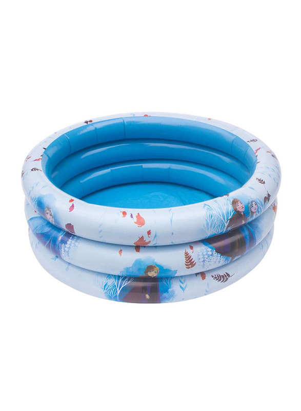 

Disney Frozen II Printed Kids Inflatable Swimming Pool, Blue