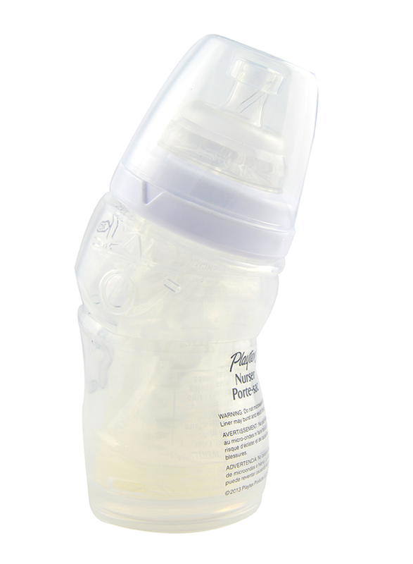 Playtex Anti-Colic Nurser with Drop-Ins Liners, 118ml, Clear