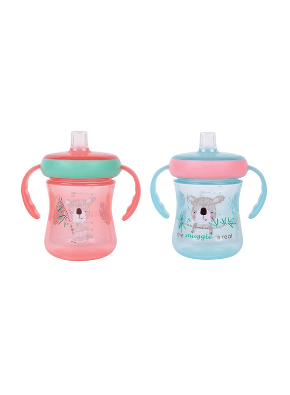 

The First Years Soft Spout Trainer Cup 7oz Pack of 2, Blue/Pink