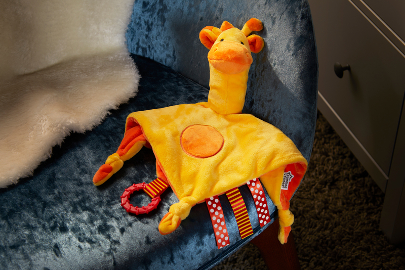 Tommee Tippee Soft Comforter Unisex, Gerry Giraffe, Yellow