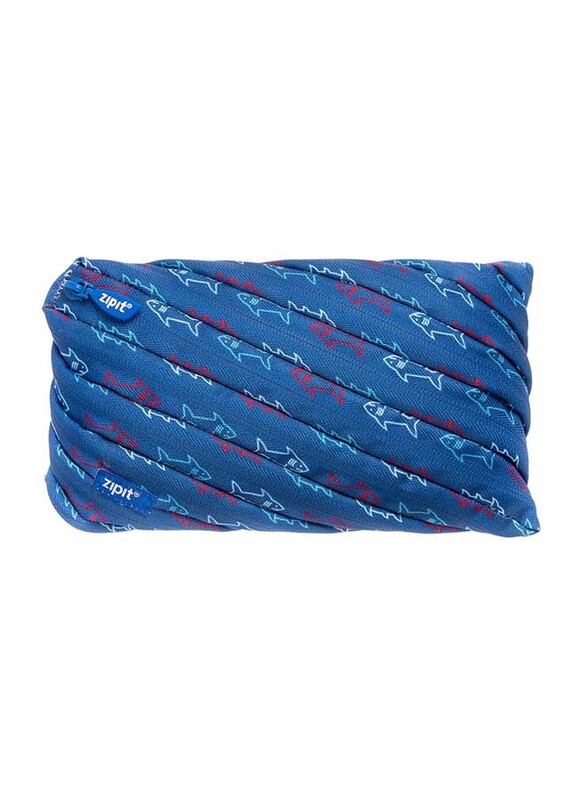 

Zipit Fish Fresh Big Pencil Case, Blue