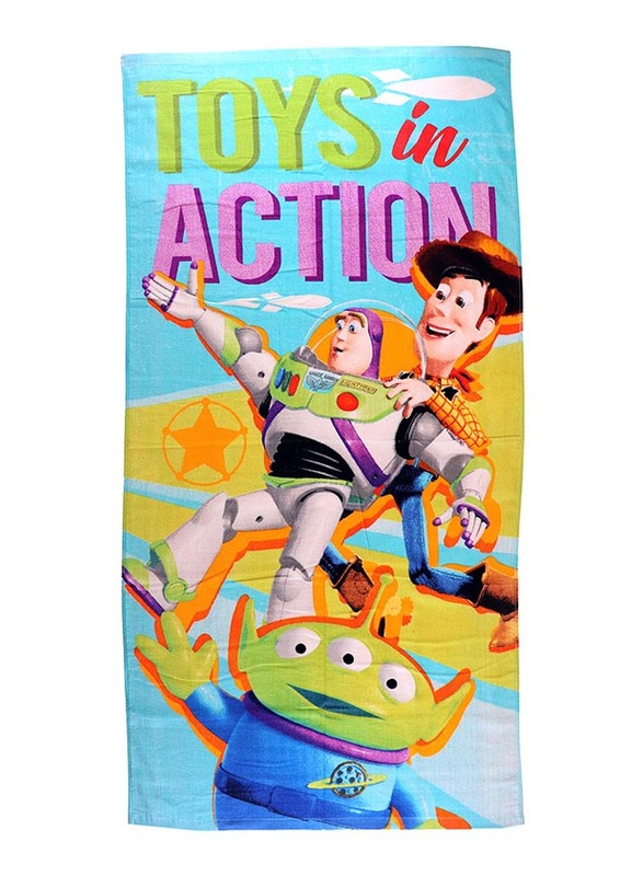 

Disney Toy Story Printed Beach Towel, Blue
