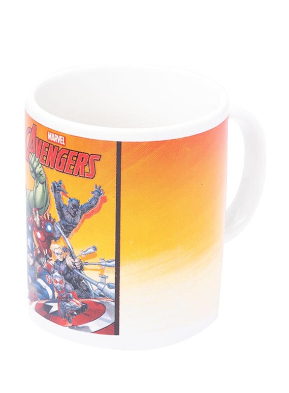 Marvel The Avengers Can Shape Ceramic Mug for Boys, 300ml, Multicolor