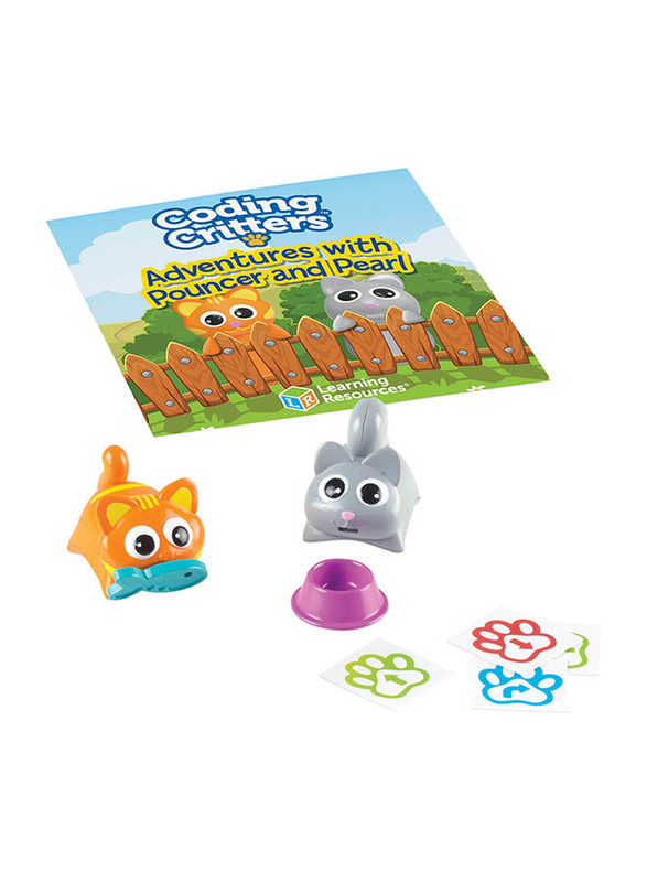

Learning Resources Pair-A-Pets Cats Pouncer & Pearl, Ages 4+