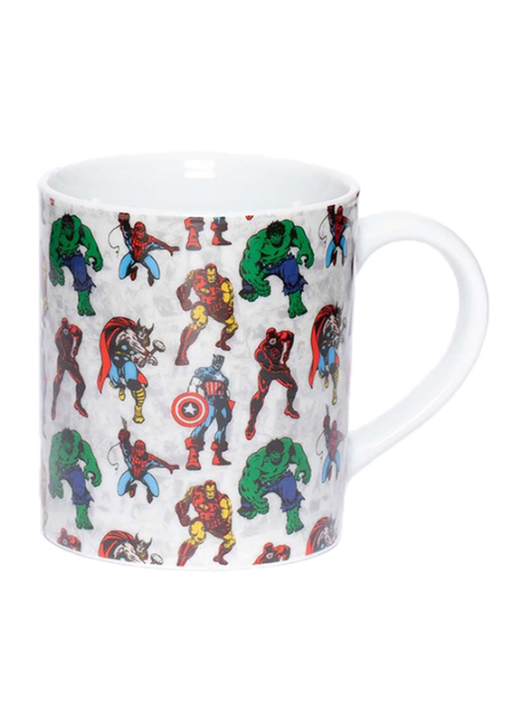 Marvel Marvel Comics Ceramic Dinnerware Breakfast Set for Boys, 3 Pieces, Multicolor