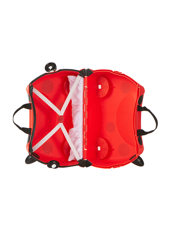 Trunki Harley Ladybug Suitcase, Red