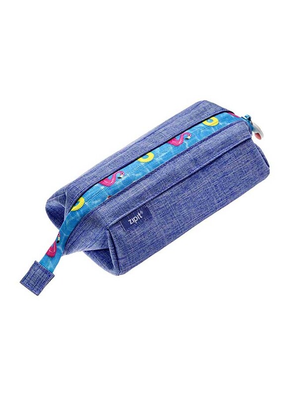 

Zipit Jeans Lenny Pencil Case, Blue