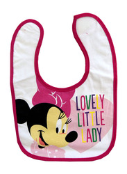 Disney Minnie Cotton Bibs 2pcs, Pink