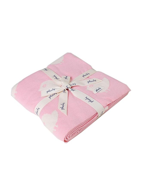 

Pluchi Birdies Baby Blanket, Pink