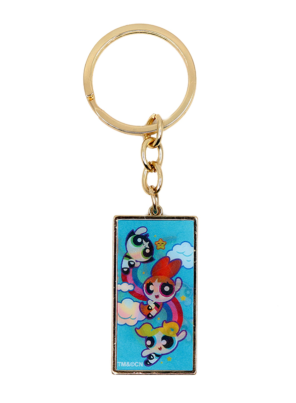 

Cartoon Network Power Puff Girls 3D Lenticular Key Ring Chain For Girls, Blue