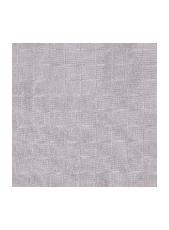 Playgro Baby Loves Playgro Muslin Wrap, 2 Pieces, Scallop Grey