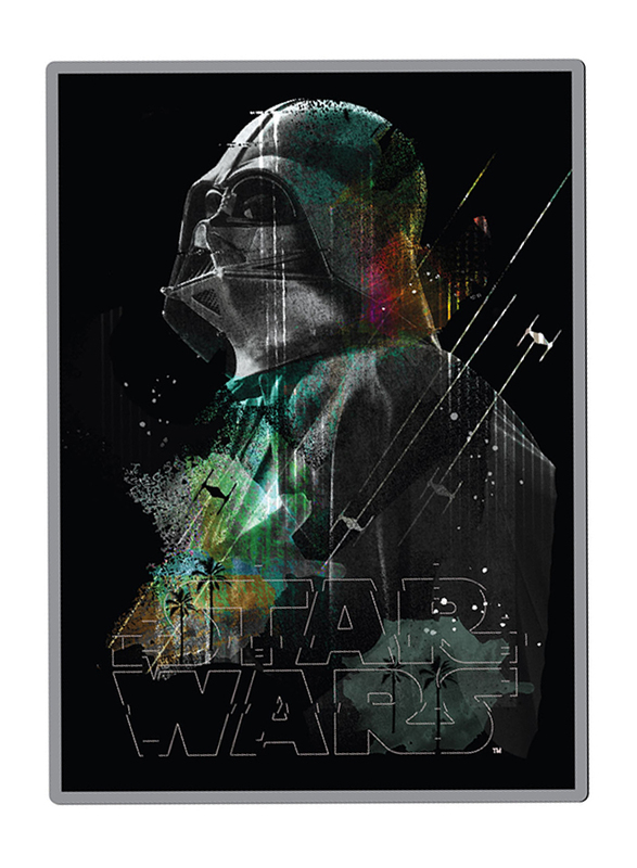 

Lucas Star Wars Rogue One Light Weight Kids Flannel Blankets, 160 x 220cm, Black