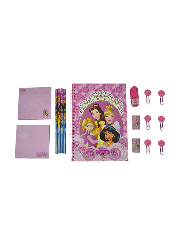 

Disney 16-Piece Princess Stationery Set, Pink