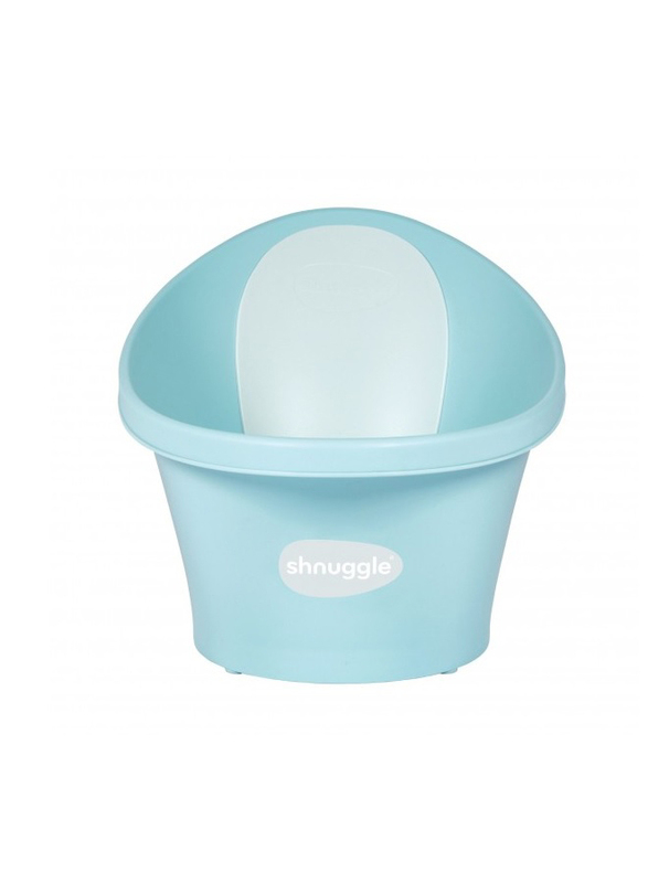 

Shnuggle Baby Bath with Plug, Light Blue
